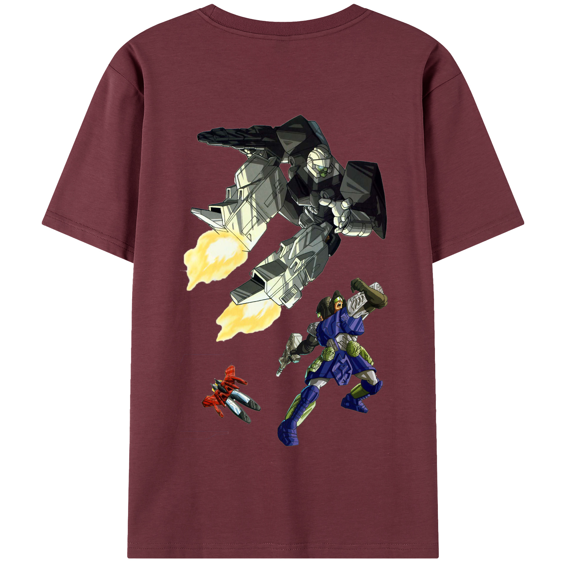 （画像用）  綿100％半袖Tシャツ（背面プリント）